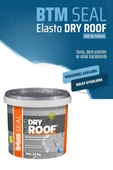 Btm Seal Elasto Dry Roof Reçine Esaslı Su Yalıtım Malzemesi Beyaz 20 Kg thumbnail 1