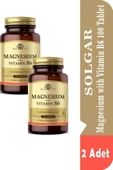 Solgar Magnesium With Vitamin B6 100 Tablet 2 Adet thumbnail 1