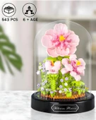 Ctoy Fanuslu Çiçek Serisi Hibiskus Lego Seti 18497 thumbnail 4