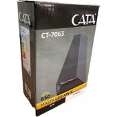 Cata CT-7063 Sıva Üstü Dış Mekan Malta Günışığı LED Aplik Siyah Kasa thumbnail 3