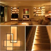 Cata CT-4538 5m 18W 240 Çipli Amber Iç Mekan Şerit LED thumbnail 4