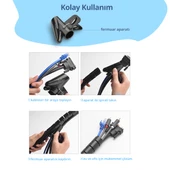 UGREEN Kablo Koruyucu ve Düzenleyici Spiral, 5 Metre, 30820 thumbnail 7