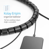UGREEN Kablo Koruyucu ve Düzenleyici Spiral, 5 Metre, 30820 thumbnail 4
