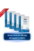 Ocean Krill Oil 500 Mg 30 Kapsül 4 Adet thumbnail 1