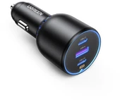 UGREEN 130W 3 Portlu Araç İçi Şarj Cihazı Çakmaklık Adaptörü, 35025 thumbnail 2
