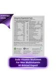 Suda Vitamin Multimen Multivitamin 60 Kapsül 4 Adet thumbnail 3