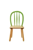 Ahşap Macaron Sandalye (Yeşil) thumbnail 1