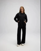 Ellesse EF526-BK Kadın Siyah Kapüşonlu Sweat thumbnail 5