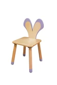 Wood & Joy Doğal Ahşap Renkli Çocuk Sandalye Fare thumbnail 2