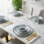 GÜRAL PORSELEN Enternasyonel Antares 12 Parça Yemek Takımı 14711 thumbnail 2