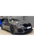 ROAL TUNİNG 2020+2023 BMW 5 SERİSİ LCİ M G30 YAN MARŞPİYEL BIÇAK PİANO BLACK thumbnail 1