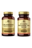 Solgar Cranberry Extract With Vitamin C 60 Kapsül+ Evening Primrose 500 Mg 30 Kapsül thumbnail 1