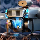 D9 Drone,Fırçasız Motorlu,90° Elektrikli Kamera, Tek Tuş Kalkış–İniş LED Işıklı 4K Akıllı Drone thumbnail 4