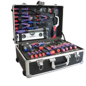 WORKPRO WP209089 145 Parça CR-V Profesyonel El Aleti Tamir Seti Tamir Bakım Çantası thumbnail 3