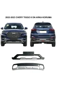 beyaztuning TİGGO 8 UYUMLU TAMPON ÖN ARKA KORUMA TAKIMI 2022-23 MODELLERE UYGUNDUR thumbnail 1