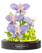 Ctoy Fanuslu Çiçek Serisi Orkide Lego Seti 16345 thumbnail 3