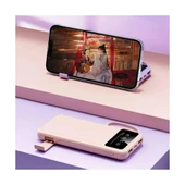 P267L-15 10000 mAh Taşınabilir Hızlı Şarj Powerbank | Çift Çıkışlı, İnce Tasarım, LED Göstergeli | Tüm Telefonlarla Uyumlu thumbnail 4