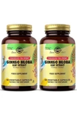 Solgar Ginkgo Biloba Leaf Extract 60 Kapsül 2 Adet thumbnail 1