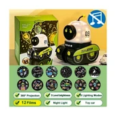 ROBOT SPACEWALKER Akıllı Yürüyen Işıklı Müzikli Oyuncak Robot, Hareketli Kollar, Ses Efektleri, Çocuk Eğitim ve Eğlence Robotu | HZLSTORE thumbnail 4