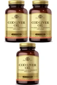 Solgar Cod Liver Oil 100 Kapsül 3 Adet thumbnail 1