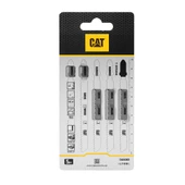 CAT DA06003 5 Parça Profesyonel Ahşap Çapaksız Temiz Kesim Dekupaj Testere Bıçağı, Ucu thumbnail 1