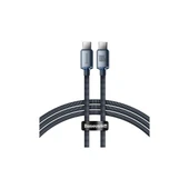 Crystal Shine 100W Type-C To Type-C Hızlı Şarj Kablo 2 mt CAJY000701 thumbnail 1