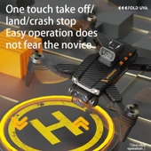 JS22PRO Drone,4K Uzaktan Kumandalı, Fırçasız motorlu 360 Roll Özellikli , Çift lens Korumalı Drone thumbnail 3