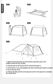 Naturehike Village 5.0 2.Nesil Otomatik Kurulum Çadır thumbnail 4
