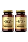Solgar Alpha Lipoic Acid 200 mg 50 Kapsül 2 Adet thumbnail 1
