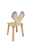 Wood & Joy Doğal Ahşap Renkli Çocuk Sandalye Fare thumbnail 3
