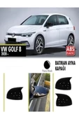 ROAL TUNİNG VOLKSWAGEN GOLF MK8 BATMAN YARASA AYNA KAPAK 2019 VE ÜZERİ Uyumlu thumbnail 1