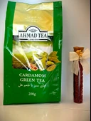 AHMAD ÇAY LONDON KAKULE YEŞİL ÇAY + 2,5gr HERAT SAFRAN thumbnail 1