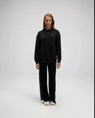 Ellesse EF526-BK Kadın Siyah Kapüşonlu Sweat thumbnail 3