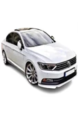 ROAL TUNİNG VOLKSWAGEN PASSAT B8 BOYANABİLİR ÖN TAMPON LİP 2015 VE ÜZERİ(BOYASIZ) thumbnail 1