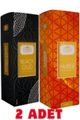 Amber ve Siyah Oud & Black Oud Oda ve Kumaş Spreyi Seccade Spreyi Oda Kokusu Koku 400 Ml. thumbnail 1