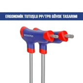 WORKPRO WP200543 8 Parça CR-V T Tipi Uzun Delikli Torx Profesyonel Allen Anahtar Takımı thumbnail 3