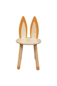 Wood & Joy Doğal Ahşap Renkli Çocuk Sandalye Tilki thumbnail 1