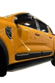 TEK OFFROAD GARAGE Ford Ranger T9 Wildtrak 2023+ Kapı Gövde Kabartma Kaplama – Piano Black ABS Tuning Aksesuar thumbnail 1