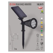 Cata CT-7310 Solar Bahçe Armatürü 7W / Günışığı thumbnail 3