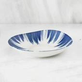 GÜRAL PORSELEN Roden 6 Parça 20 Cm Asimetrik Bone Çukur Tabak Takımı - 854 thumbnail 3