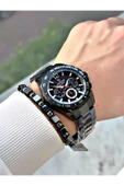 Reward Siyah Renk Fonksiyonlar Aktif Çelik Kordon Erkek Kol Saati + BİLEKLİK HEDİYELİ thumbnail 2