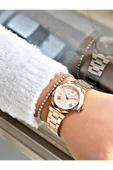 Ferrucci Rose Gold Renk Çelik Kordon Yıldız Model Kadın Kol Saati + BİLEKLİK thumbnail 2