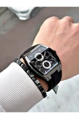 Reward Siyah Renk Kare Spor Fonksiyonlar Aktif Erkek Kol Saati + BİLEKLİK thumbnail 2