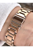 Navimarine Rosegold Renk Çelik Kordon Kadın Kol Saati Bileklik Hediyeli thumbnail 3