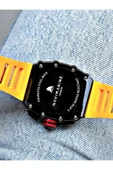 Navimarine Sarı Renk Fonksiyonlu Spor Silikon Kare Erkek Kol Saati + BİLEKLİK HEDİYELİ thumbnail 6