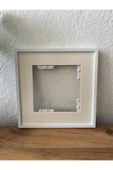 3'lü Yapışkanlı Sök Tak Paspartulu 21 x 21 cm Çerçeveler - Dekoratif Çerçeve PVC Li thumbnail 2