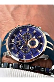 Reward Lacivert Renk Silikon Spor Çelik Kasa Business Erkek Kol Saati + BİLEKLİK thumbnail 1