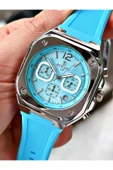 Reward Mavi Renk Kare Model Fonksiyonlu Silikon Spor Erkek Kol Saati + BİLEKLİK thumbnail 1