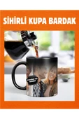 SİHİRLİ SİYAH KUPA BARDAK - MUG - KAHVE BARDAĞI - KİŞİYE ÖZEL KUPA BARDAK thumbnail 2