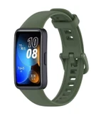 Band 8 / Band 9 / Band 10 Akıllı Saat Uyumlu Silikon Spor Kordon/Kayış thumbnail 3